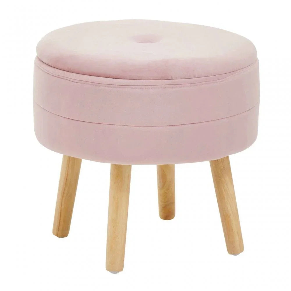 Verona Velvet Stool