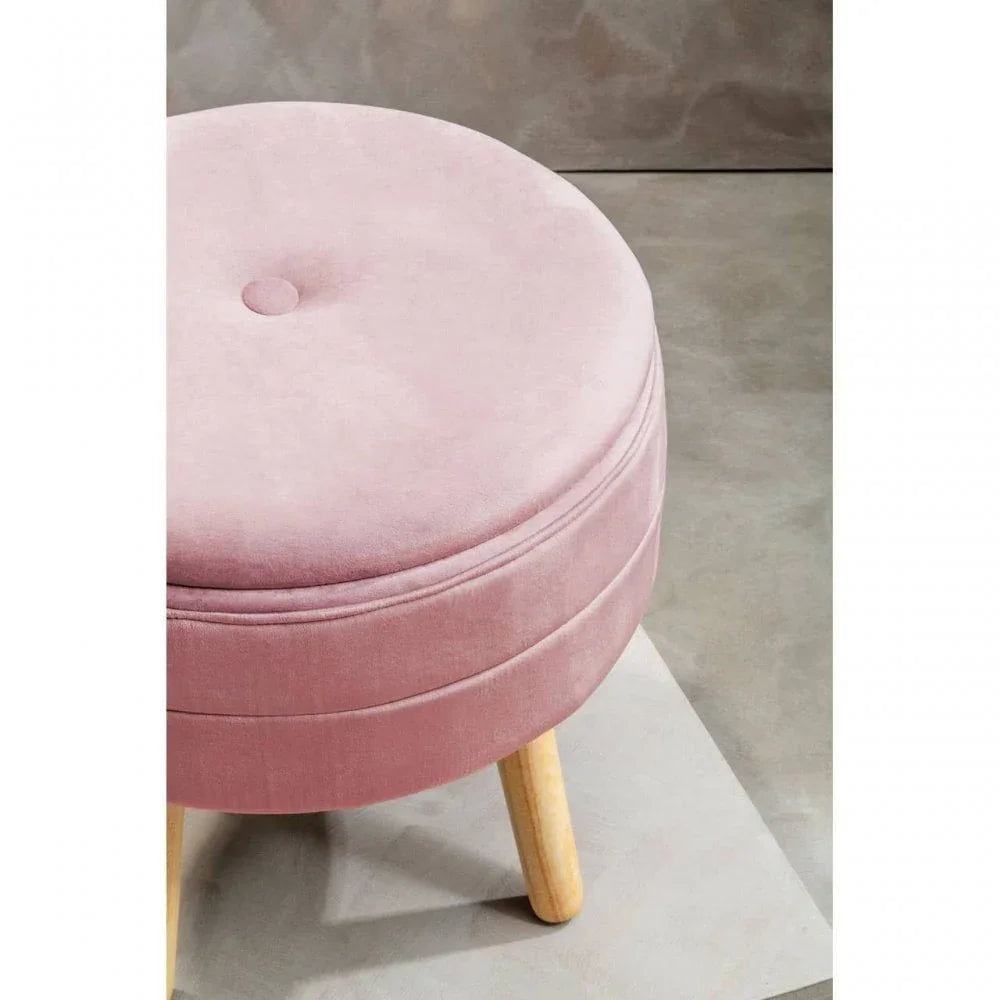 Verona Velvet Stool