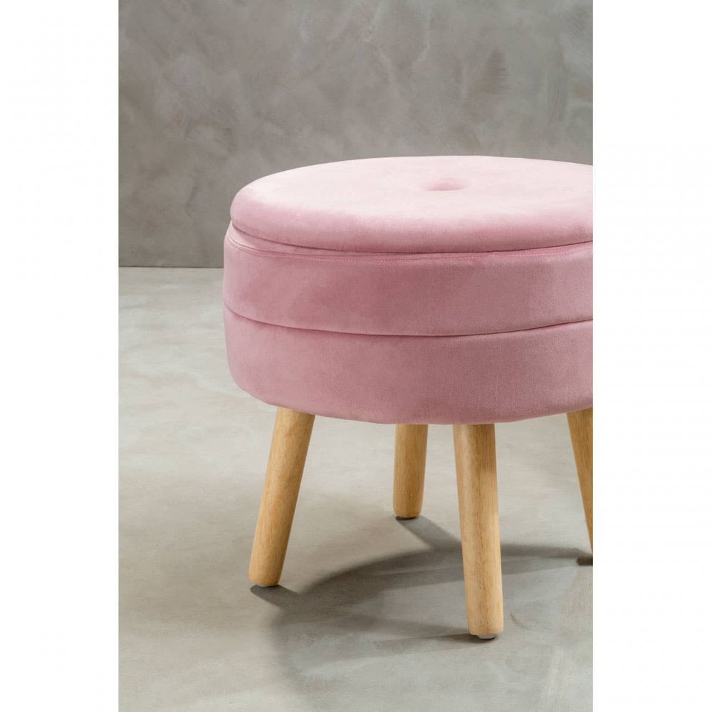 Verona Velvet Stool