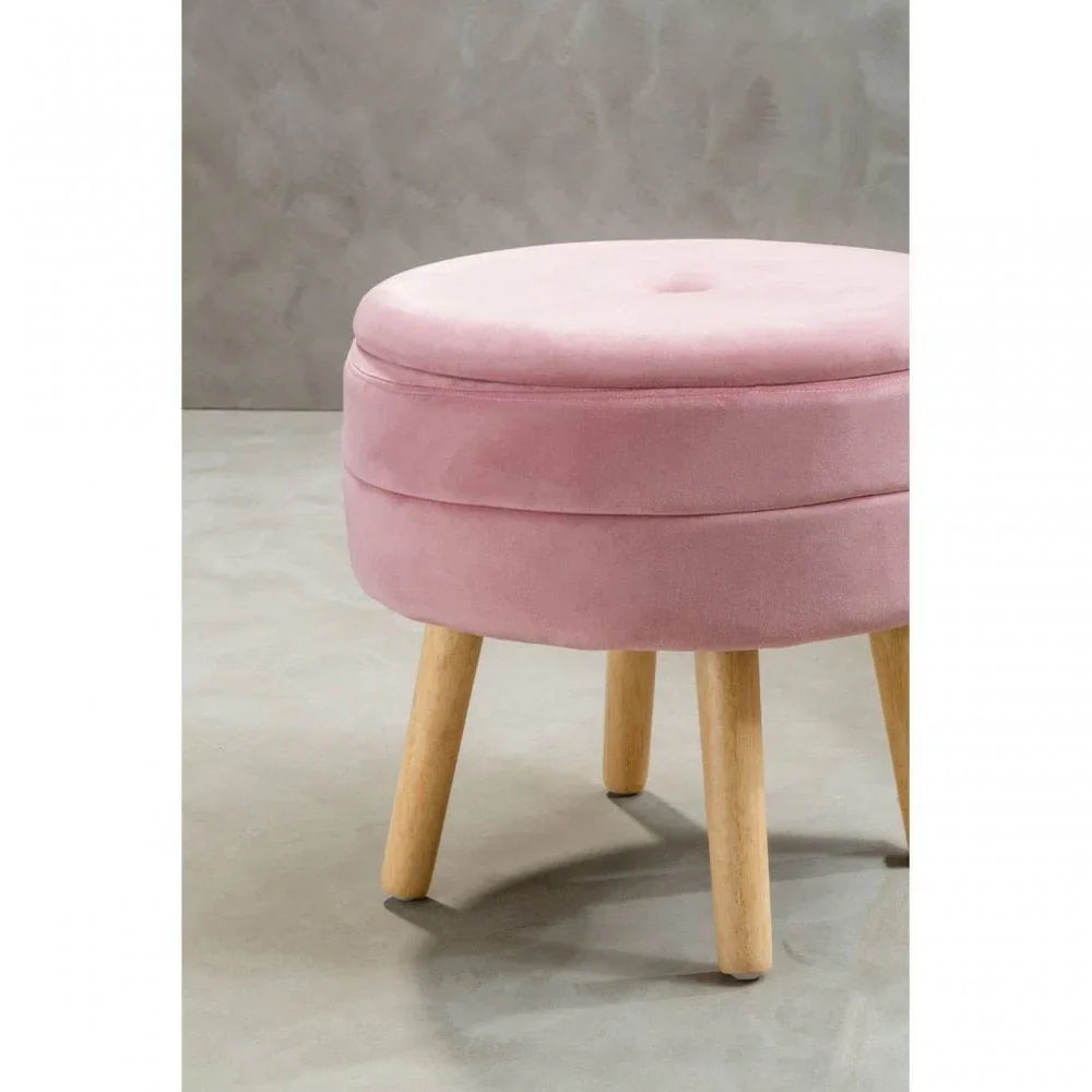 Verona Velvet Stool
