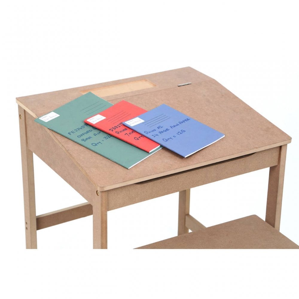 Ethan Childrens Natural Desk And Stool