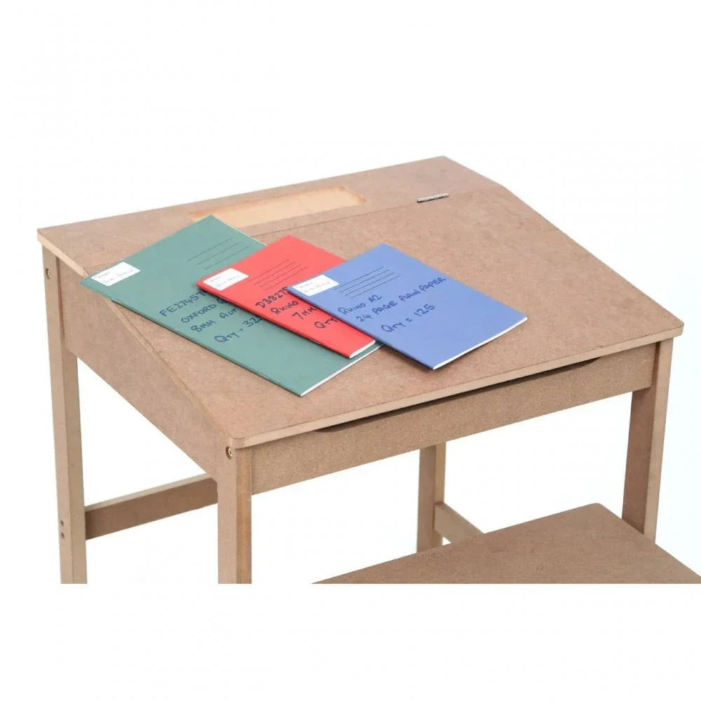 Ethan Childrens Natural Desk And Stool