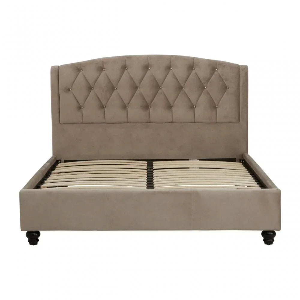 Serena Brushed Velvet Double Bed