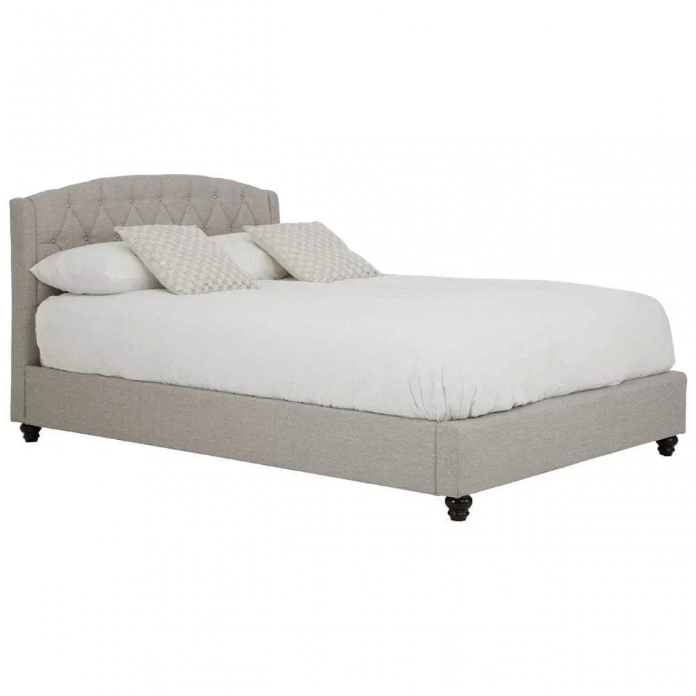 Serena Light Grey Double Bed
