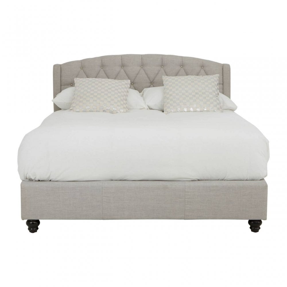 Serena Light Grey Double Bed