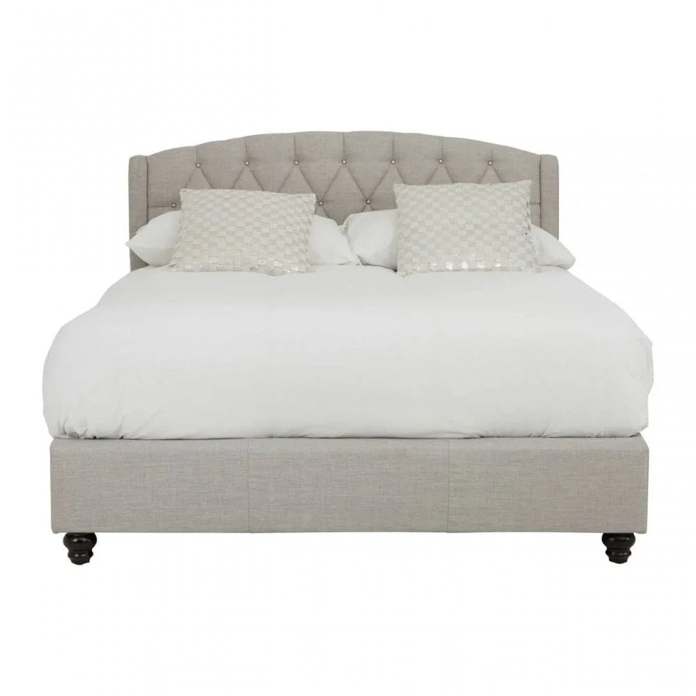 Serena Light Grey Double Bed