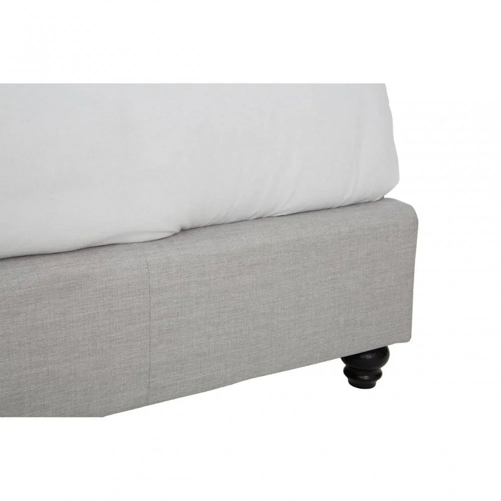 Serena Light Grey Double Bed