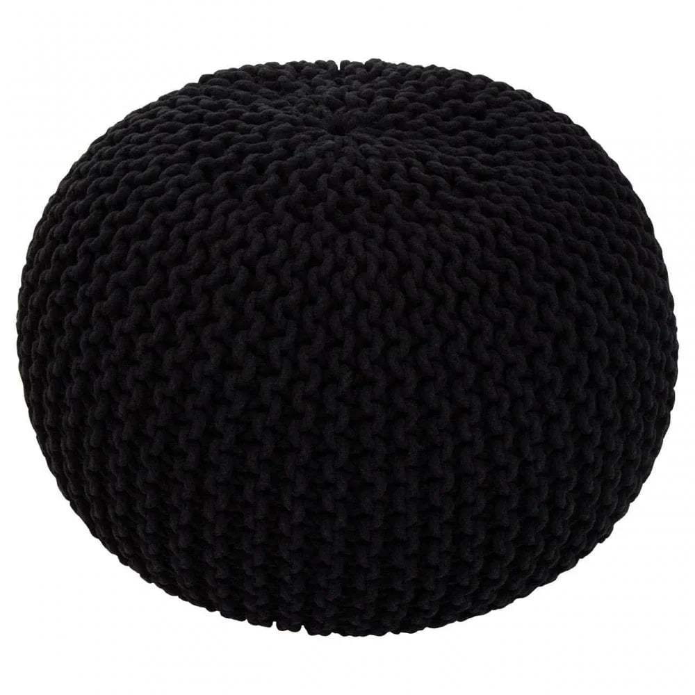 Brayden Knit Pouffe