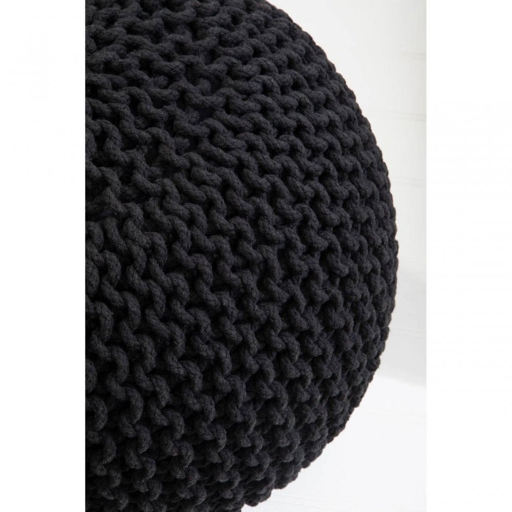 Brayden Knit Pouffe
