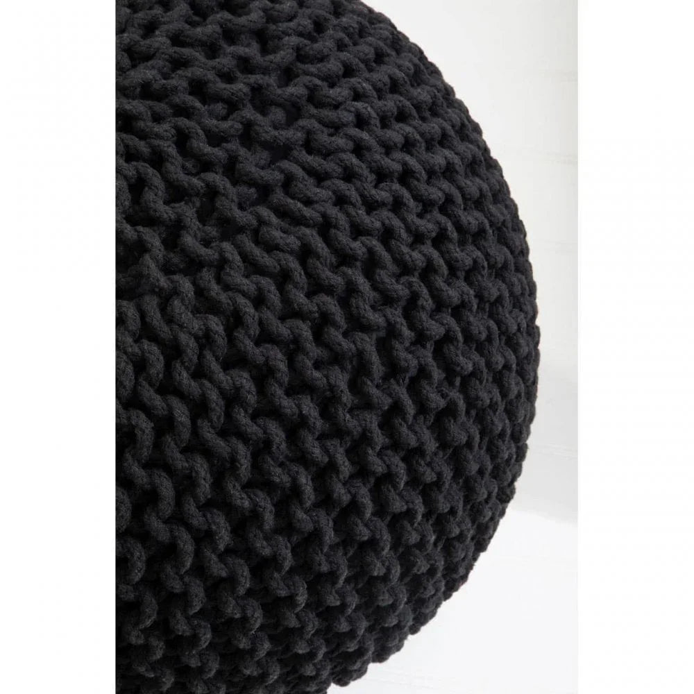 Brayden Knit Pouffe