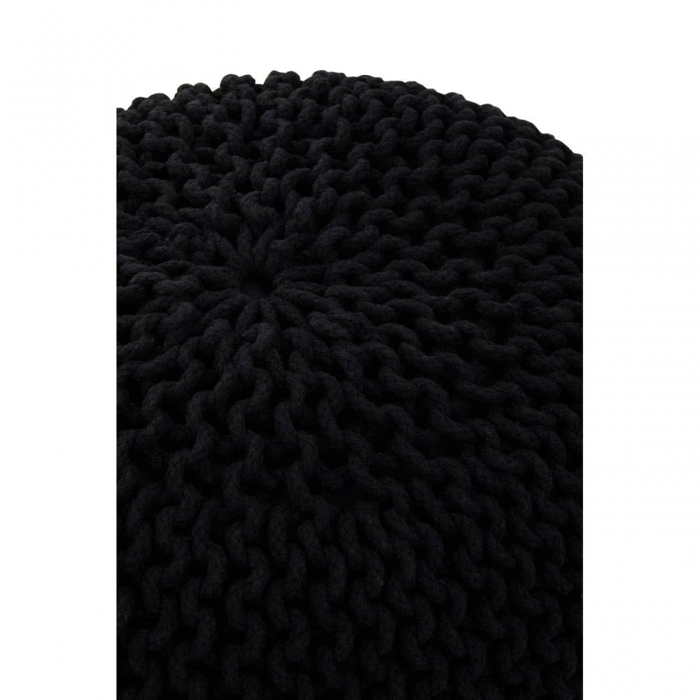 Brayden Knit Pouffe