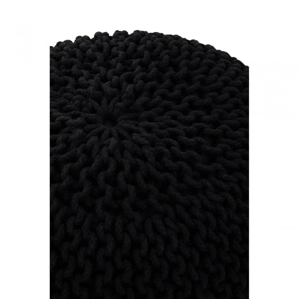 Brayden Knit Pouffe