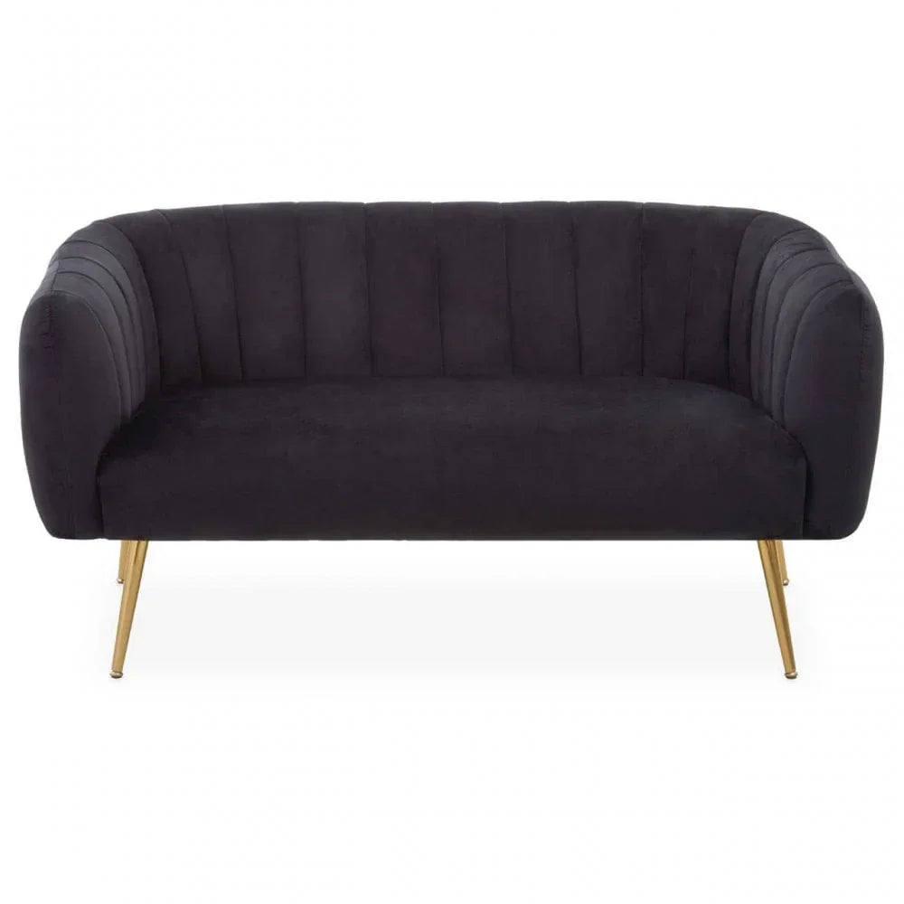 Elyse Two Seat Velvet Sofa