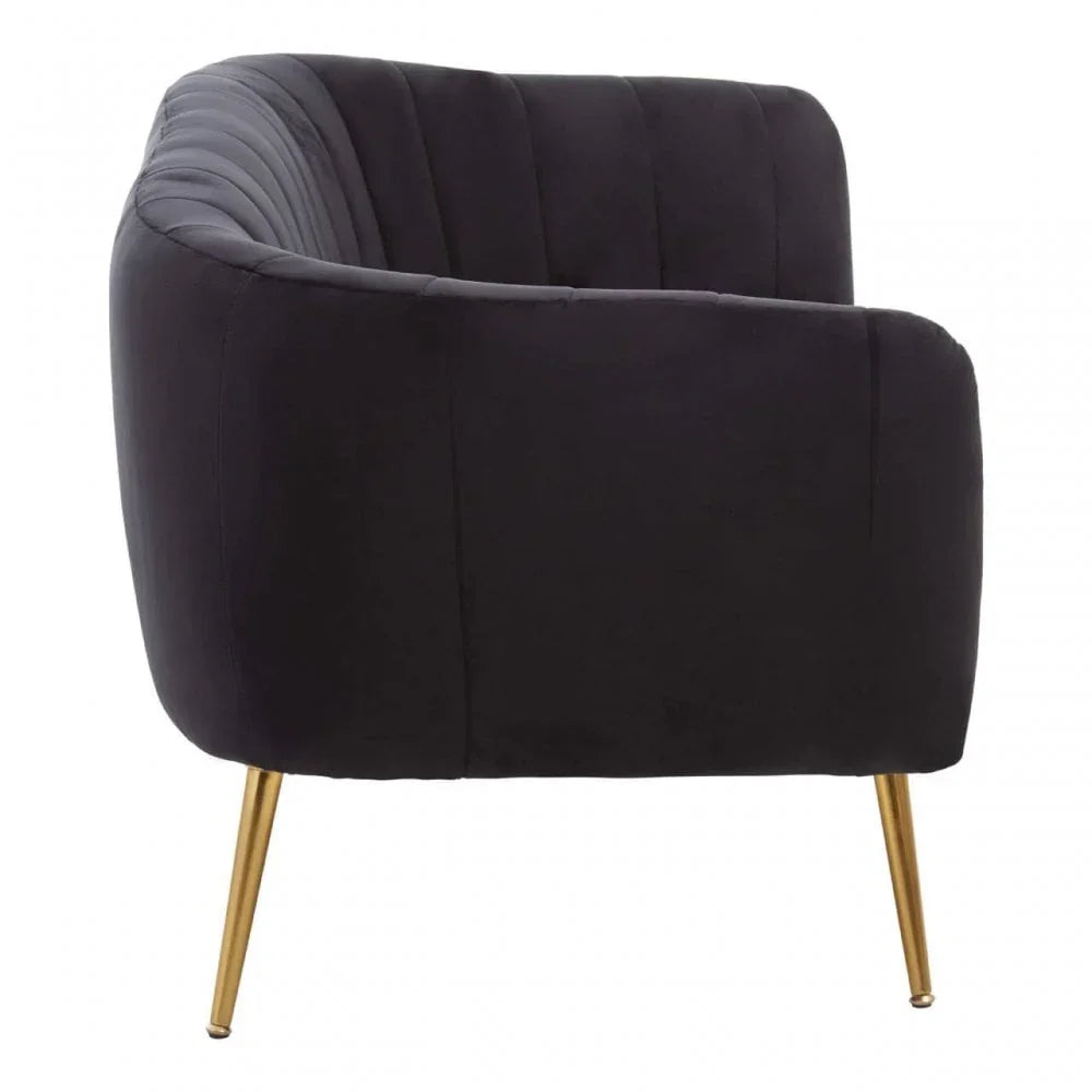 Elyse Two Seat Velvet Sofa