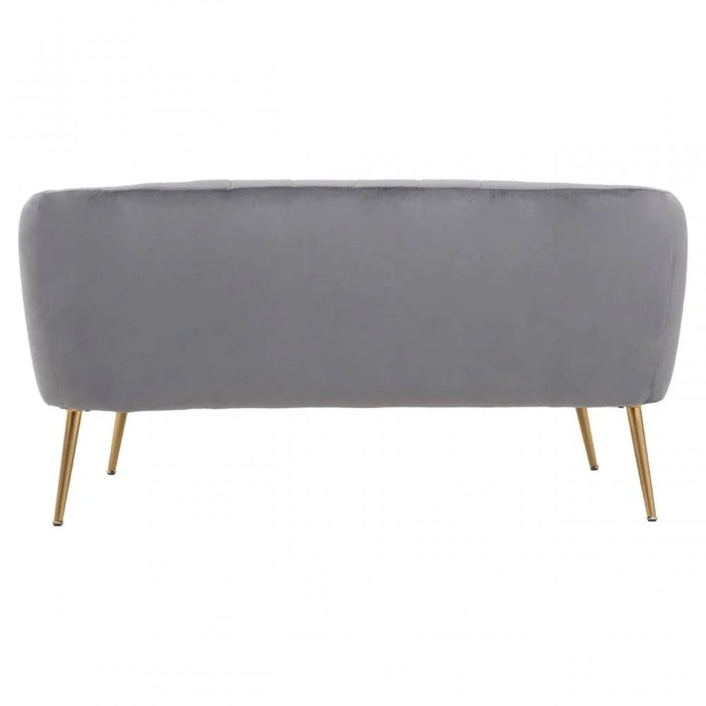 Elyse Two Seat Velvet Sofa
