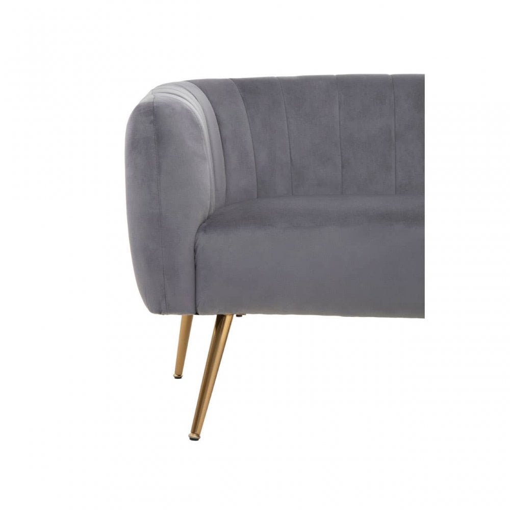 Elyse Two Seat Velvet Sofa