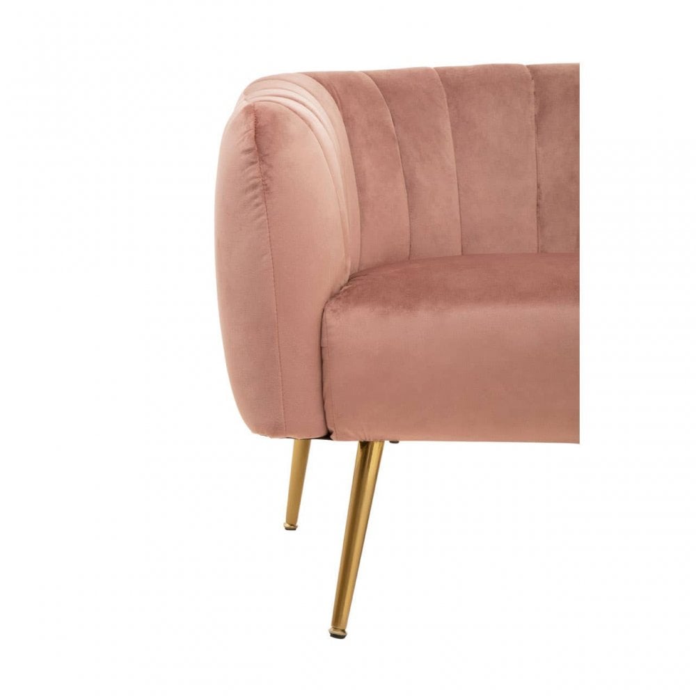 Elyse Two Seat Velvet Sofa