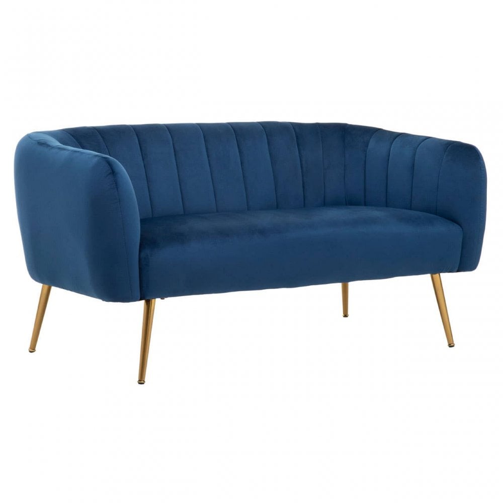 Elyse Two Seat Velvet Sofa