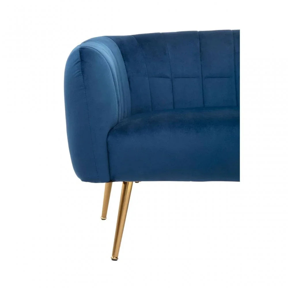 Elyse Two Seat Velvet Sofa