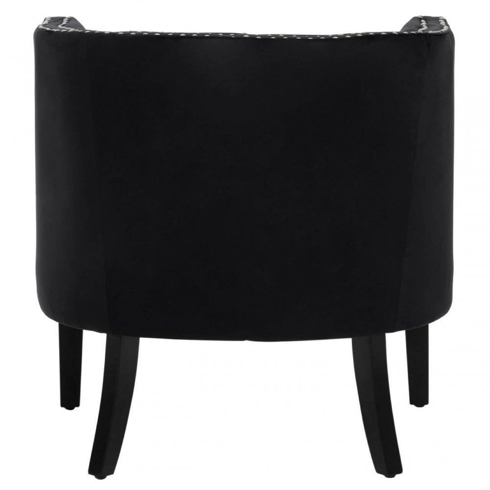 Elyse Velvet Studded Chair