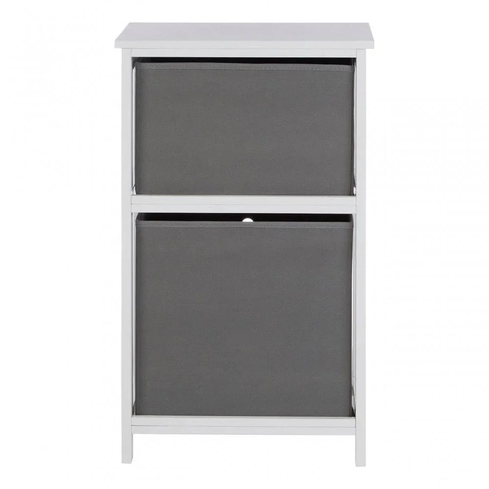 Marlow 2 Fabric Drawers Cabinet