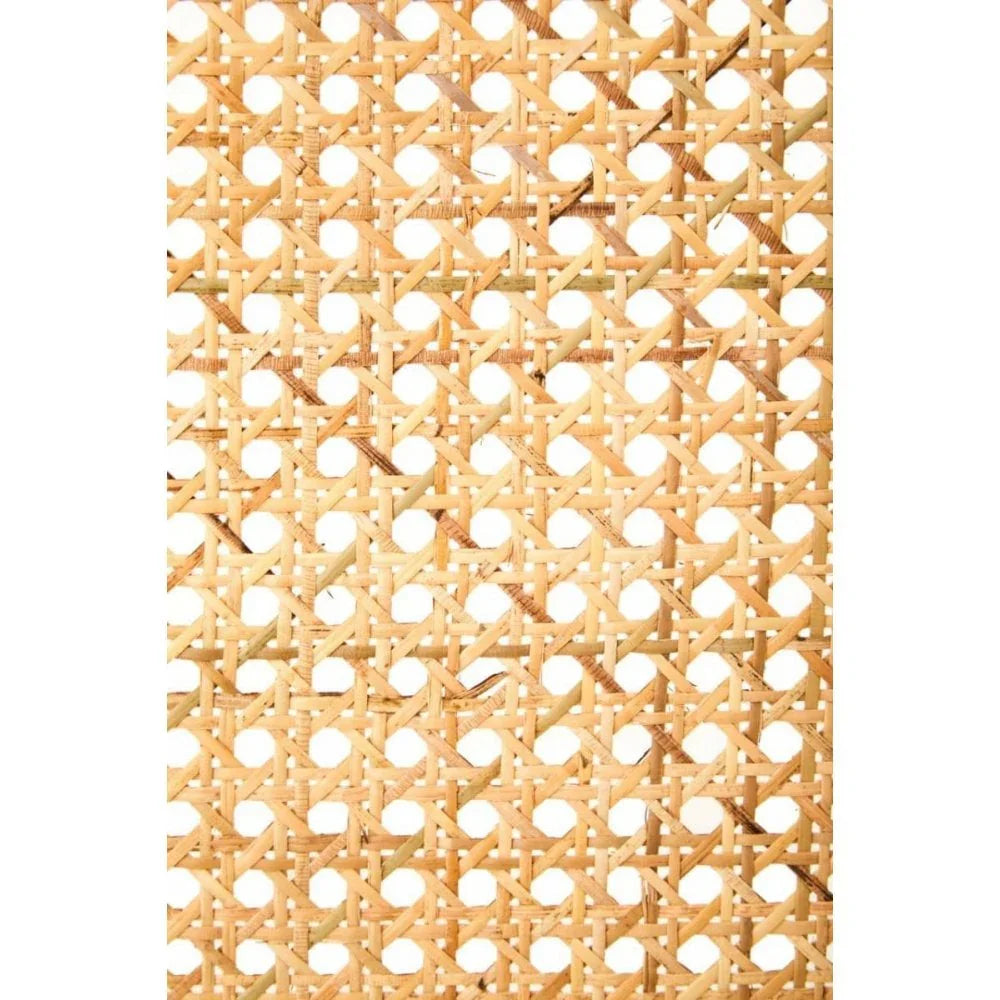 Elmwood Natural Rattan And Oak Headboard