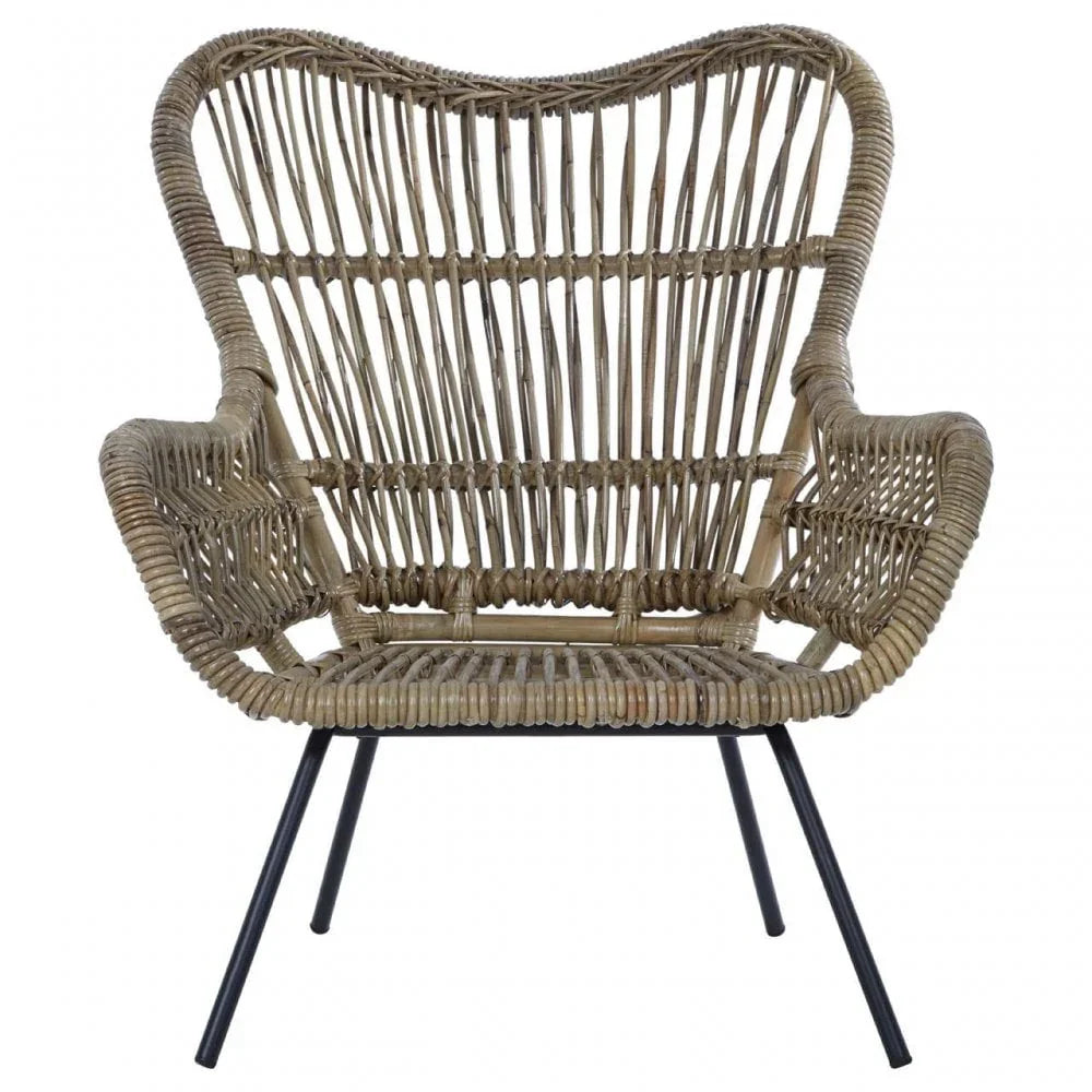 Oceana Kubu Natural Rattan Chair