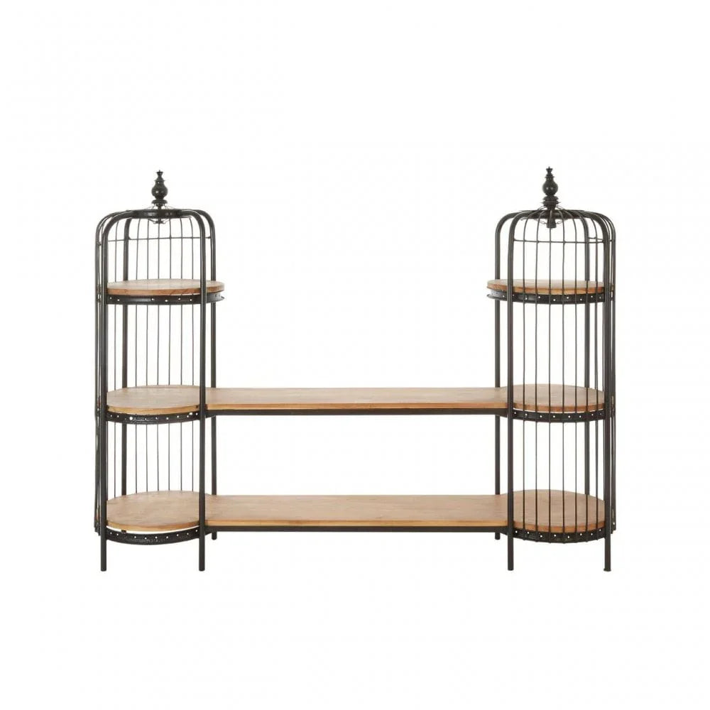 Cameron Long Birdcage Shelf Unit