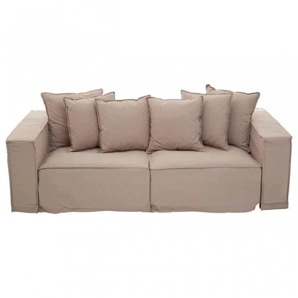 Dover 3 Seat Grey Sofa