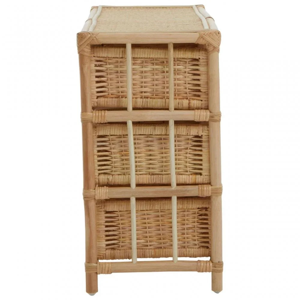 Jaxon Rattan Six Drawer Chest