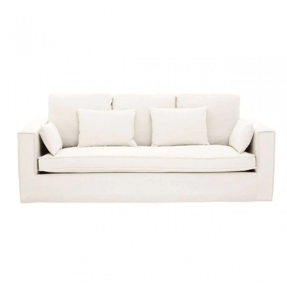 Hartford 3 Seat Cream Sofa
