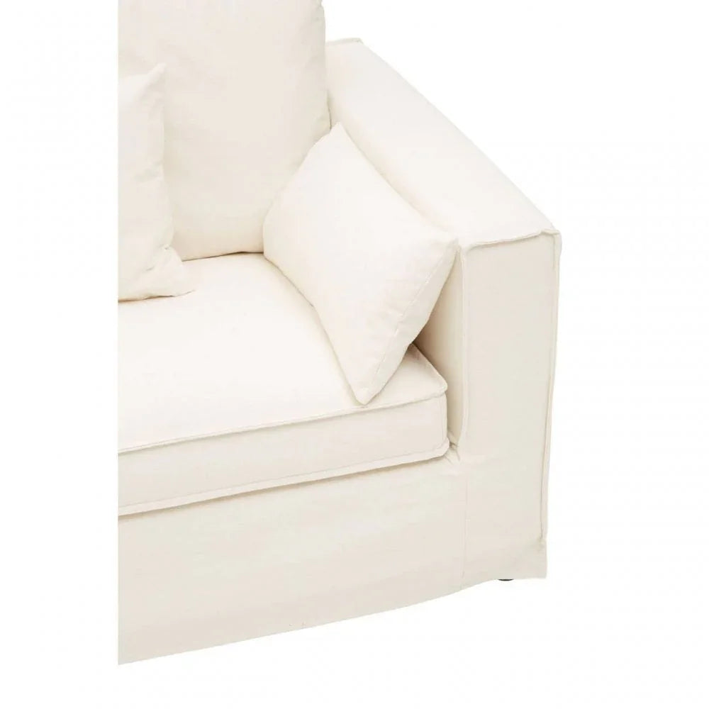 Hartford 3 Seat Cream Sofa