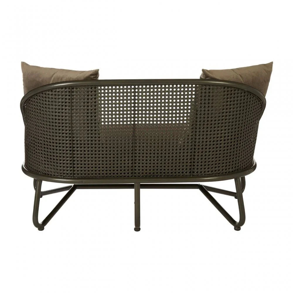 Foundry 2 Seat Sofa With Curved Legs