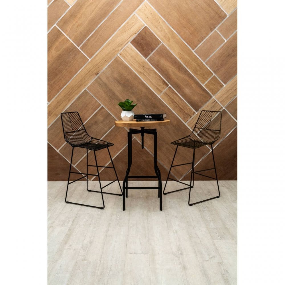 Foundry Ash Veneer Bar Table