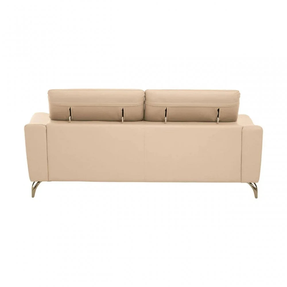 Shelby 3 Seat Leather Sofa