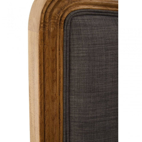 Ashton Grey Fabric Kingsize Bed