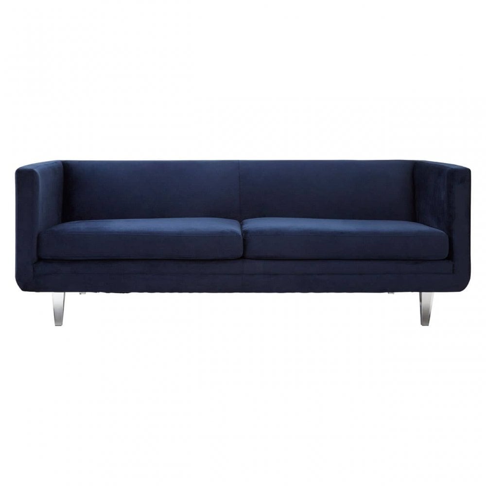 Carter Dark Blue Sofa