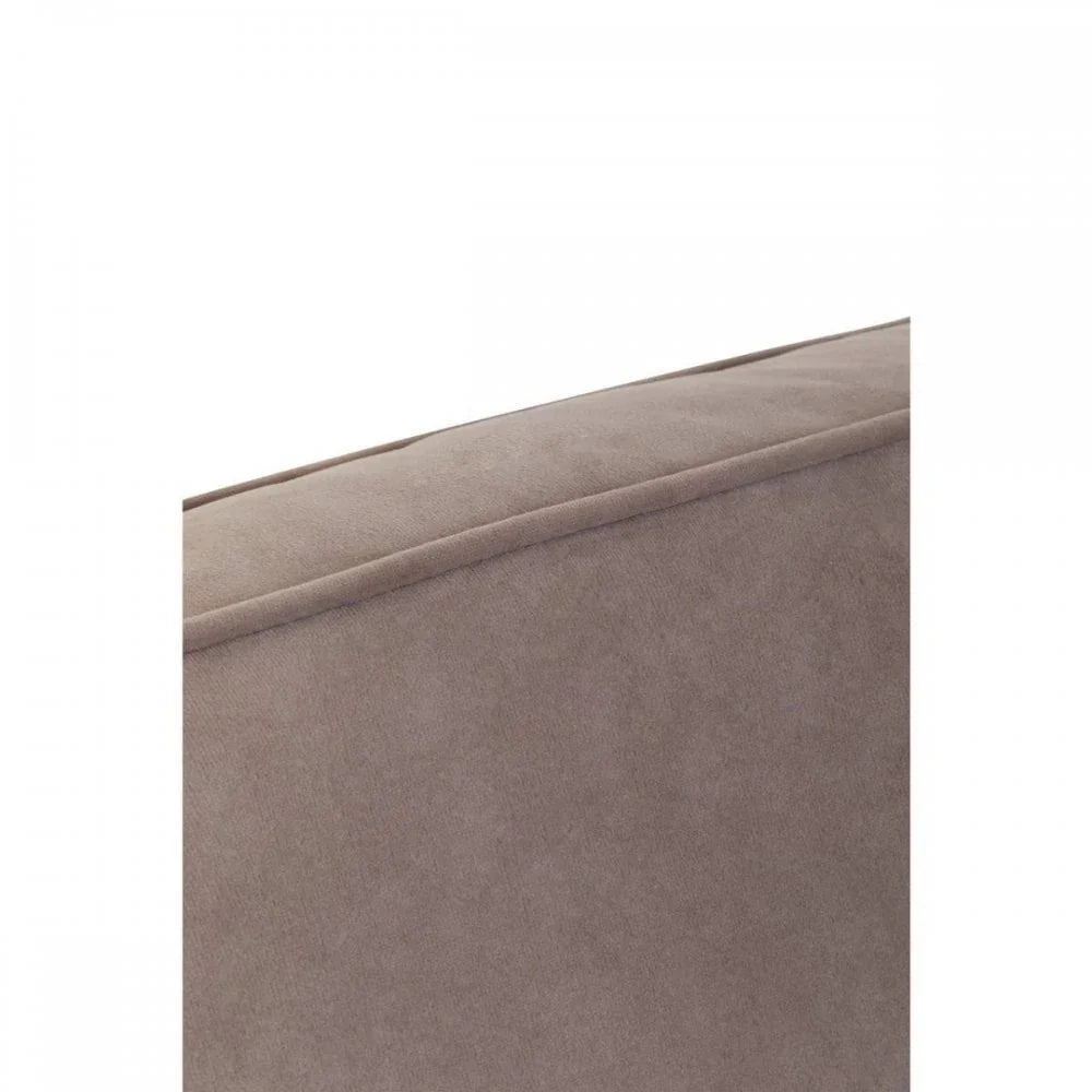 Camden Three Seat Velvet Chaise Sofa