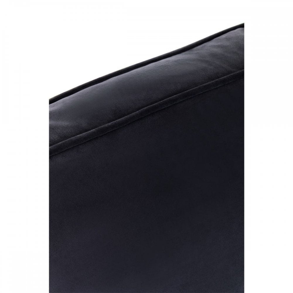 Camden Three Seat Velvet Chaise Sofa