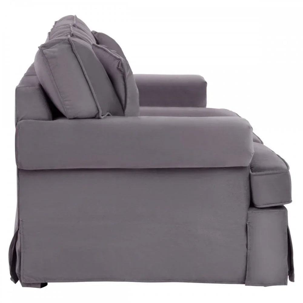 Camden Three Seat Velvet Sofa