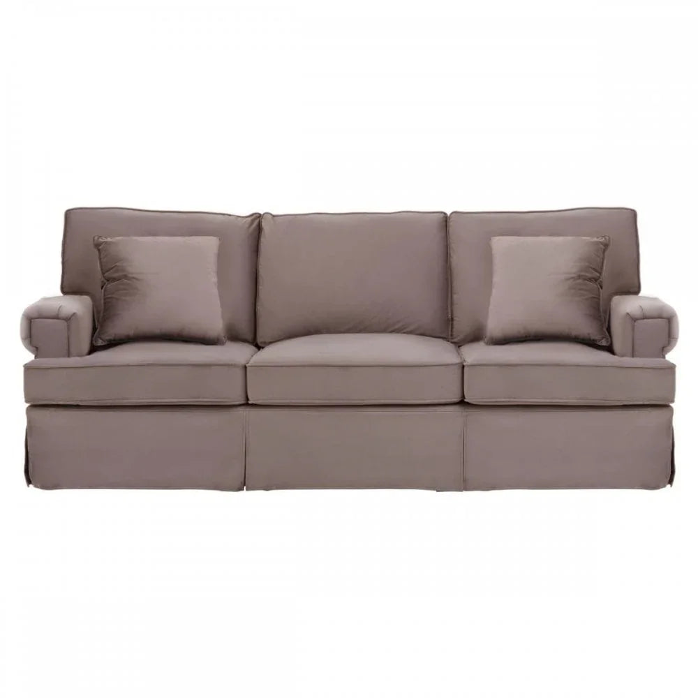 Camden Three Seat Velvet Sofa