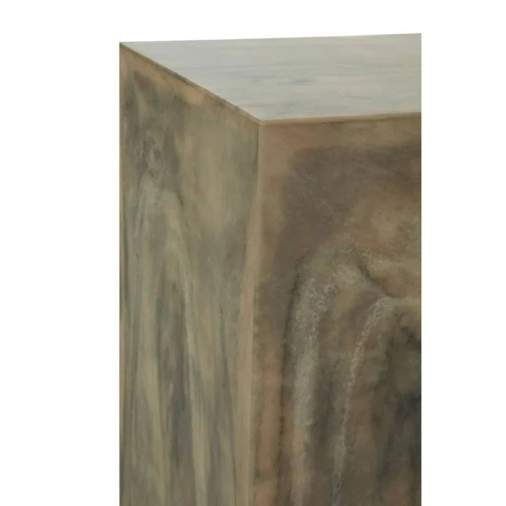 Florence Faux Marble Stool