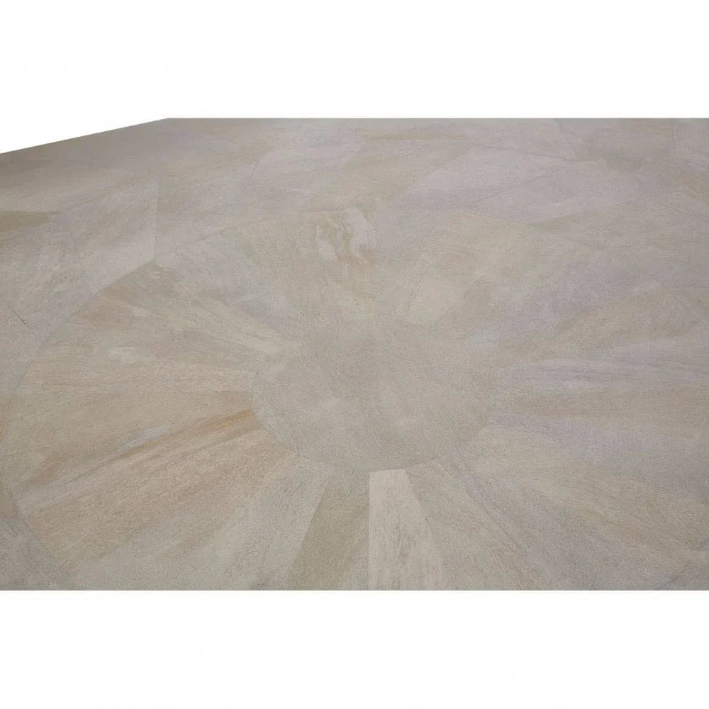 Buy sandstone paving circle kit online, natural stone patio slab with beige color tones.