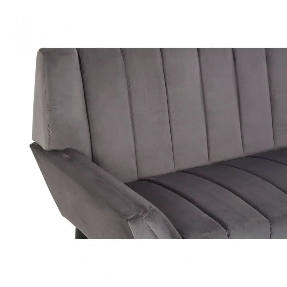 Amber 2 Seat Grey Sofa