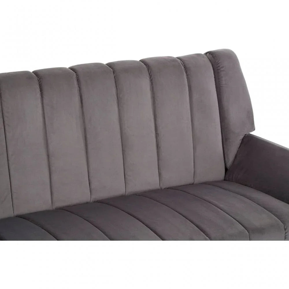 Amber 2 Seat Grey Sofa