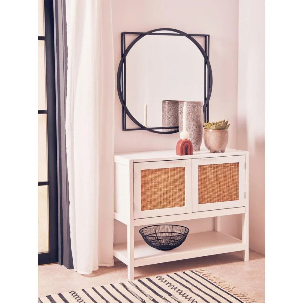Astoria White Wood Side Cabinet