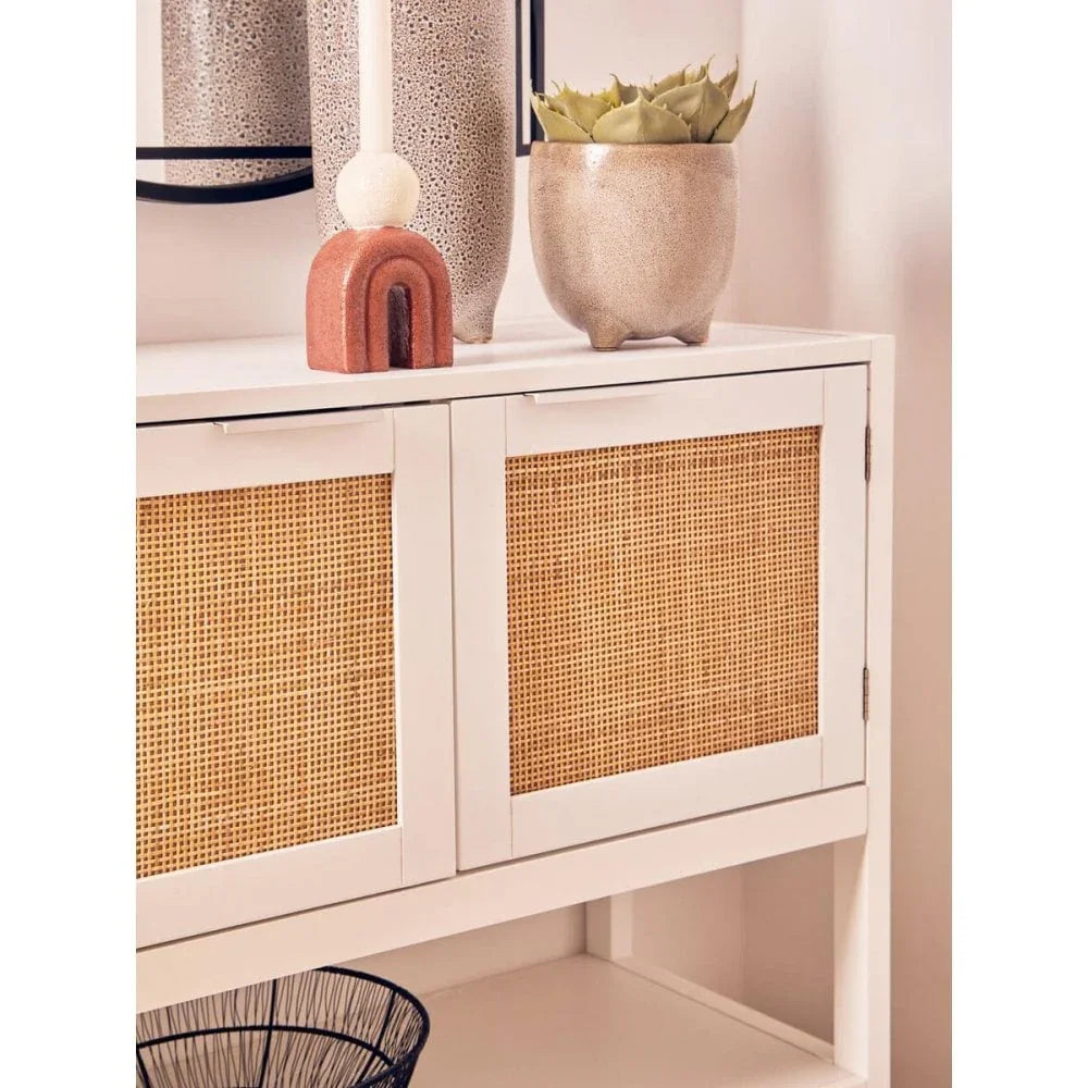 Astoria White Wood Side Cabinet