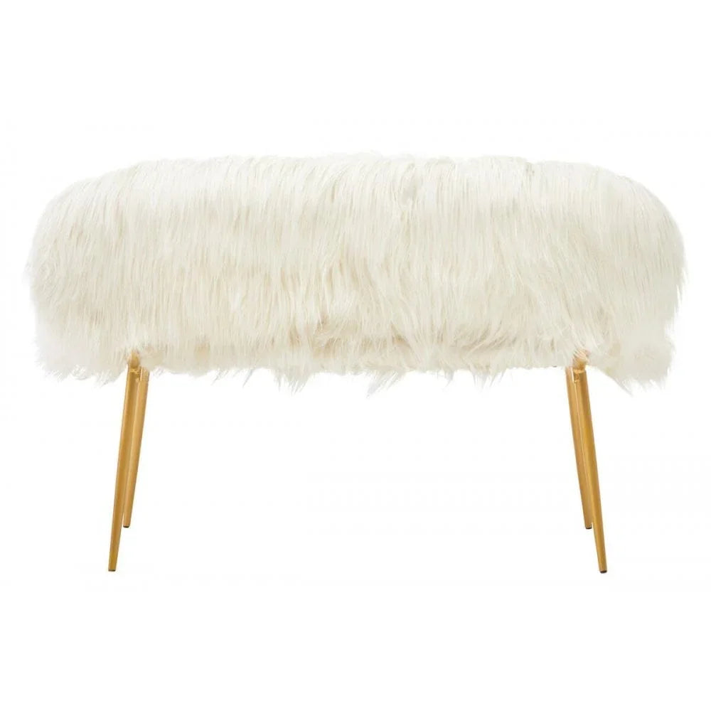 Westend Sofa With Gold Finish Legs