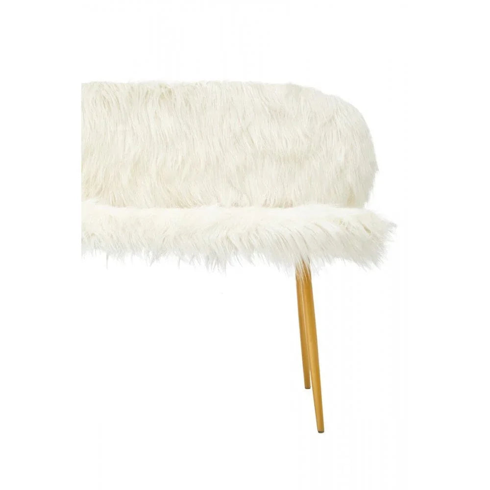 Westend Sofa With Gold Finish Legs