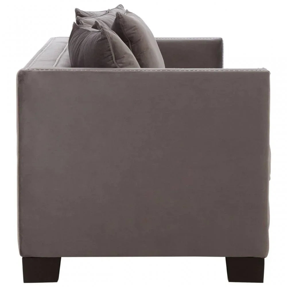 Westend 3 Seat Viola Grey Sofa